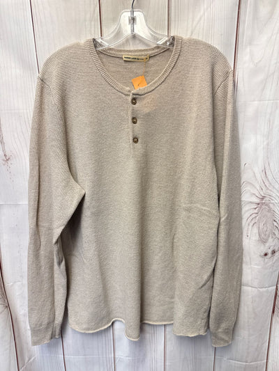 Marine Layer Men's Size XL Brown Shirt