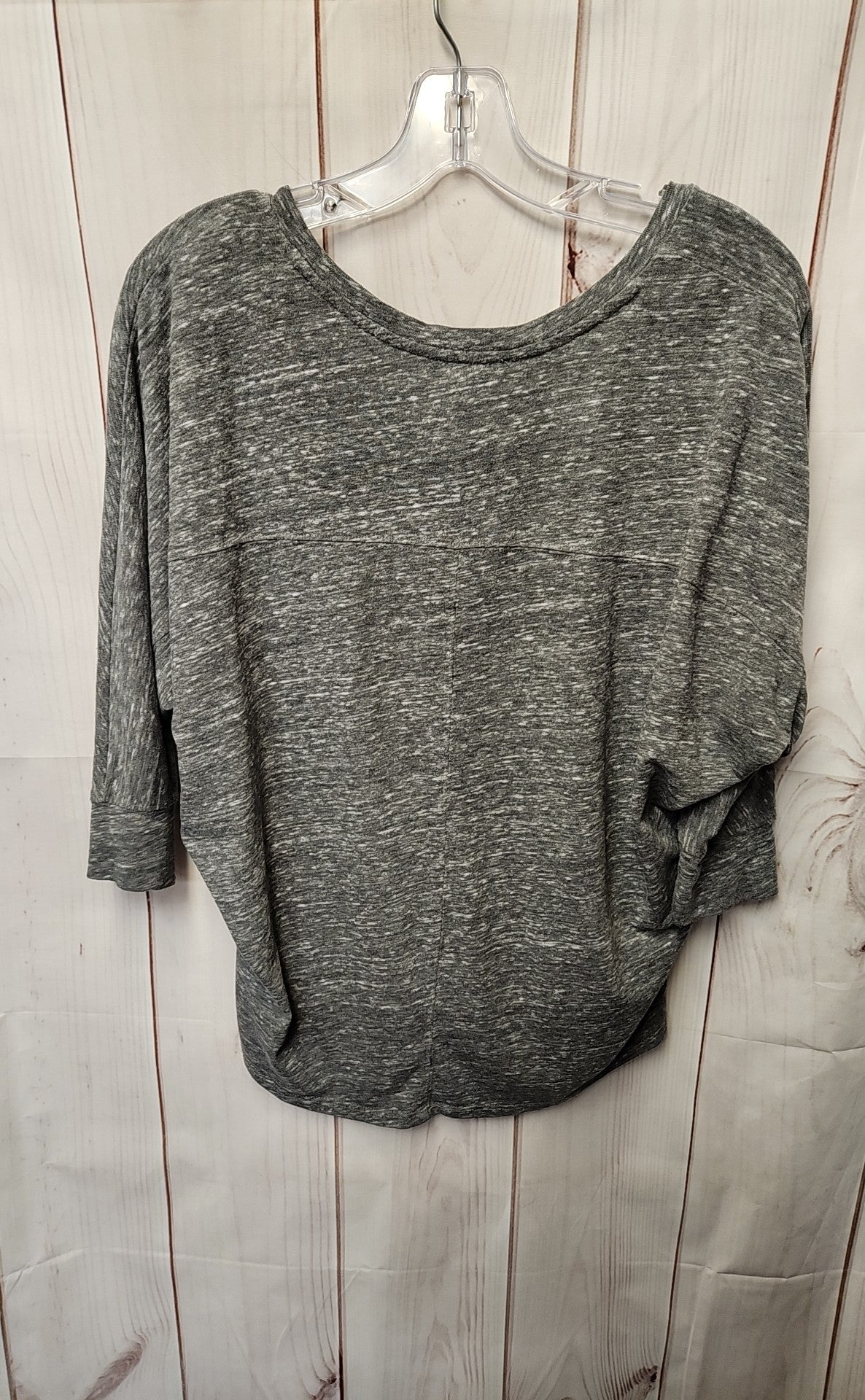 Express Women's Size XS Gray 3/4 Sleeve Top