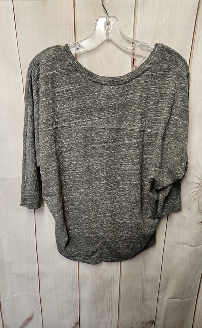Express Women's Size XS Gray 3/4 Sleeve Top
