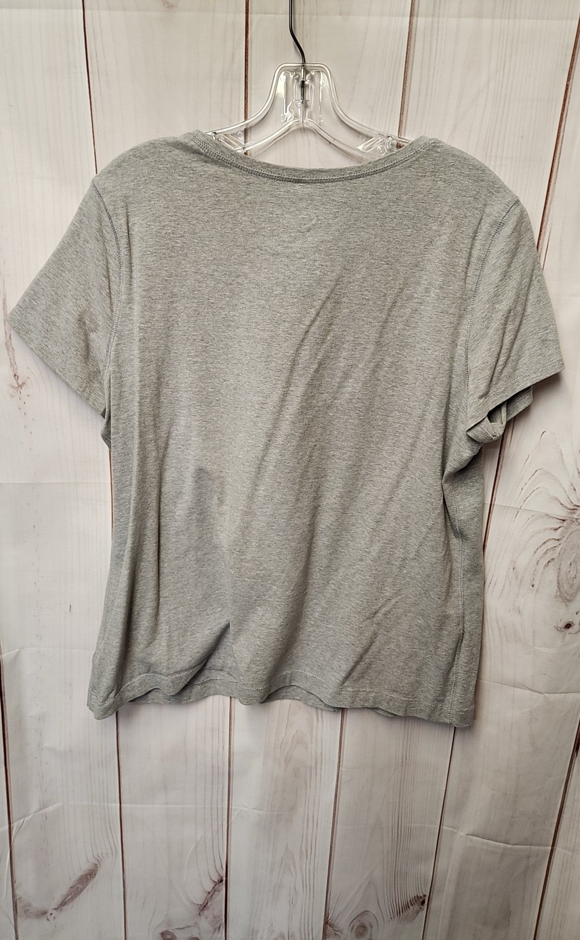 Zenergy - Chico's Women's Size 3 = US XL Gray Short Sleeve Top