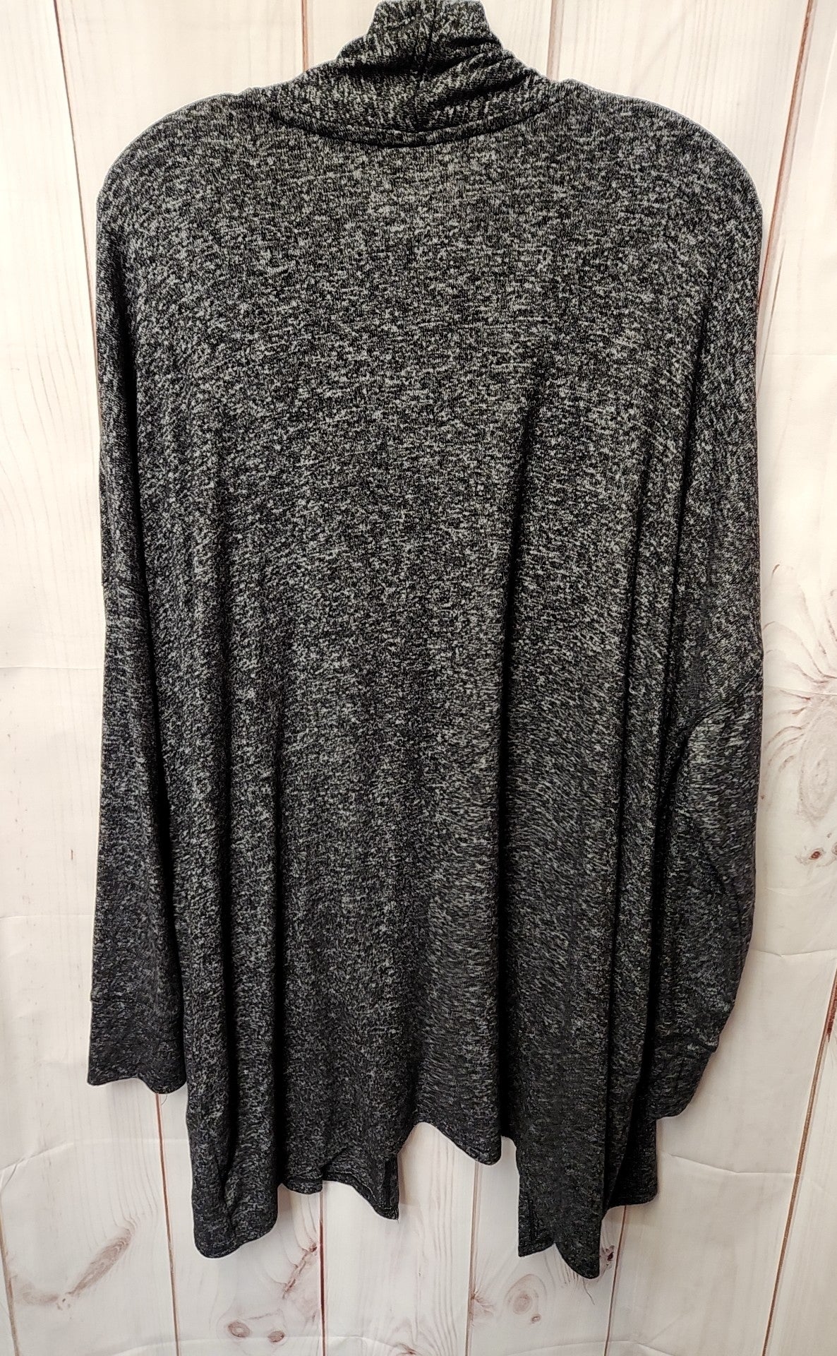 Cuddl Duds Women's Size 1X/2X Gray Cardigan