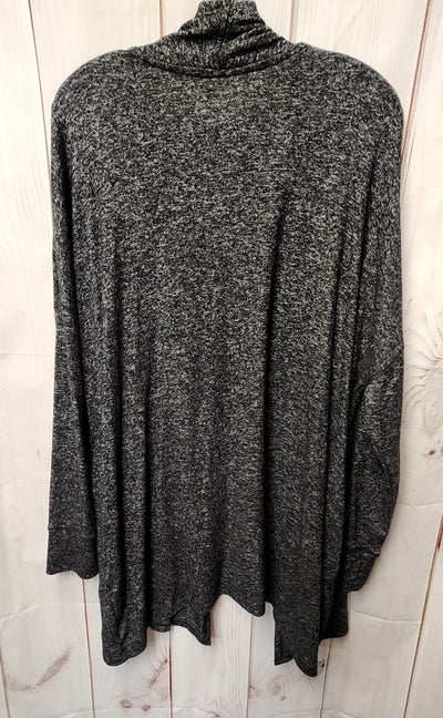 Cuddl Duds Women's Size 1X/2X Gray Cardigan