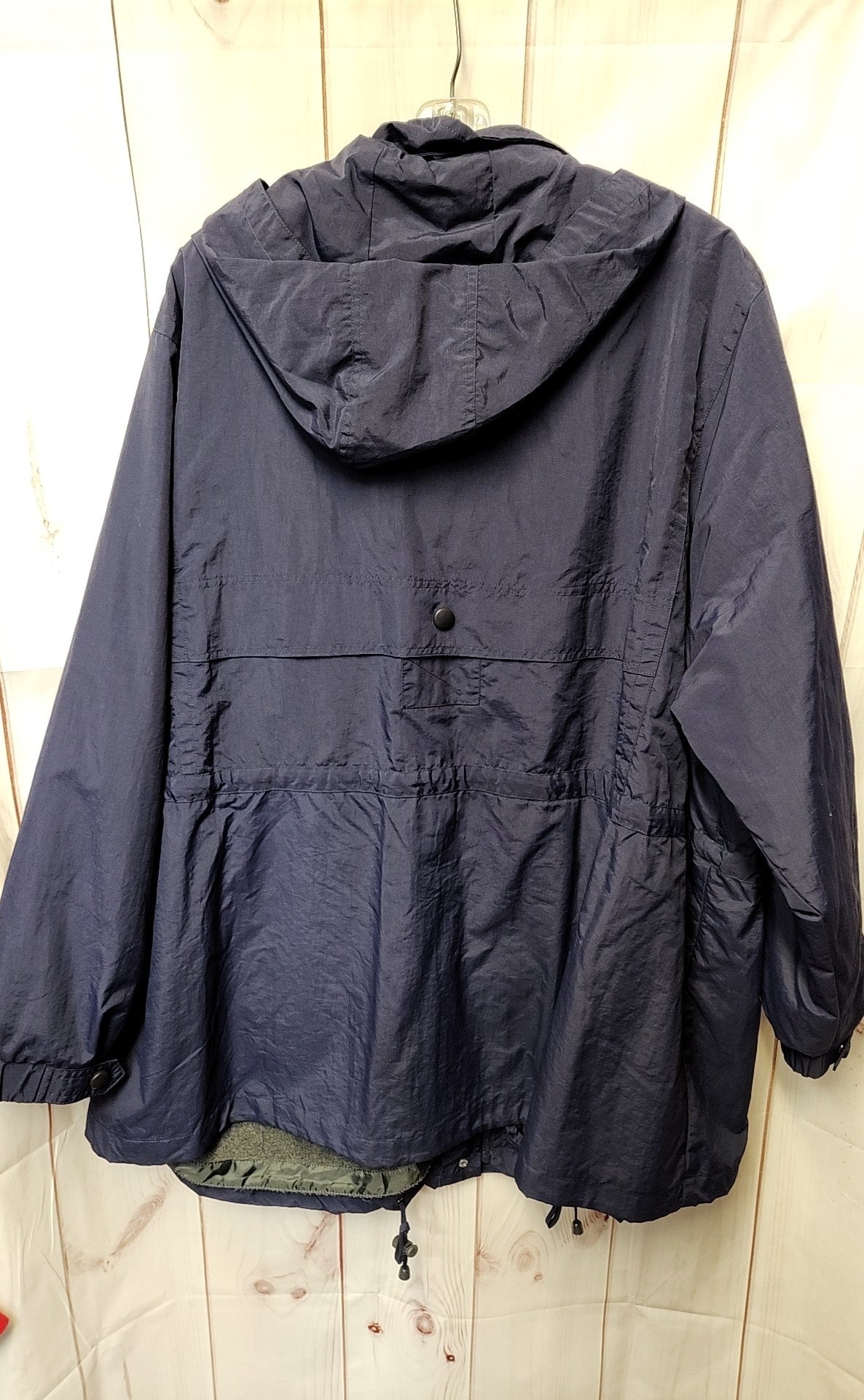 Woman Within Women's Size 3X Navy Coat