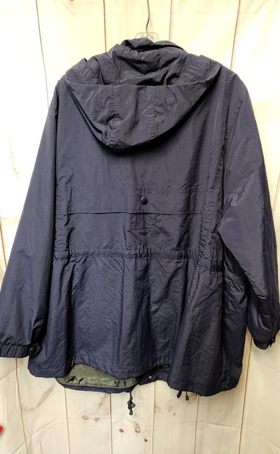 Woman Within Women's Size 3X Navy Coat