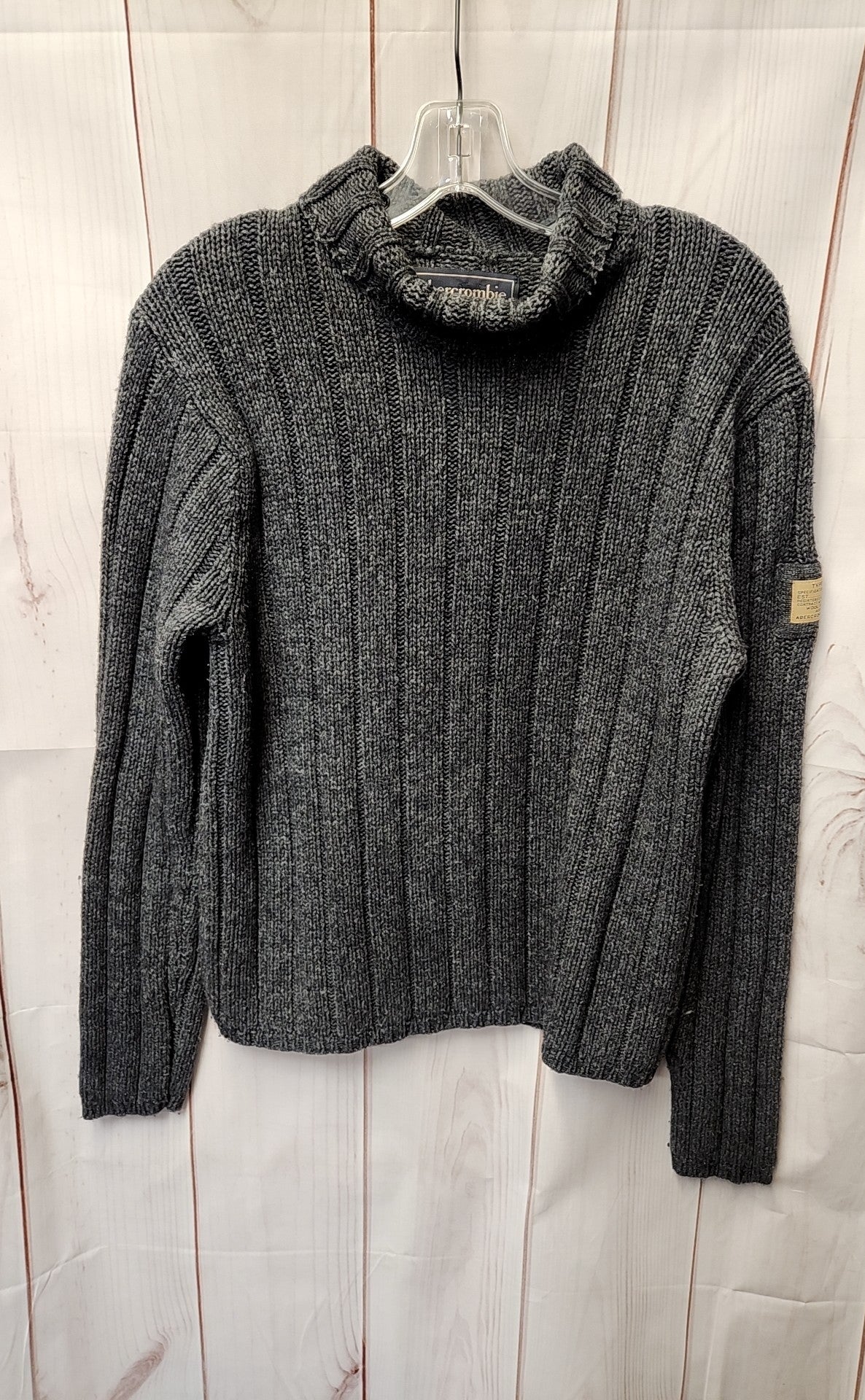 Abercrombie & Fitch Men's Size M Gray Sweater