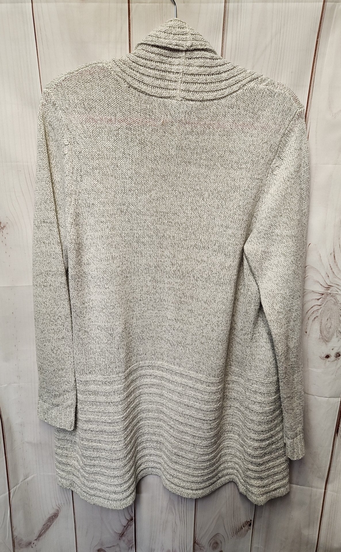 Fortune & Ivy Women's Size L Gray Cardigan