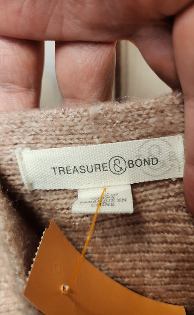 Treasure & Bond Women's Size M Pink Sweater