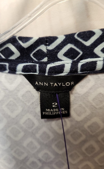 Ann Taylor Women's Size 2 Navy Dress