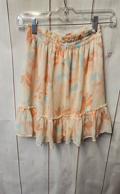 Lauren Conrad Women's Size S Peach Skirt