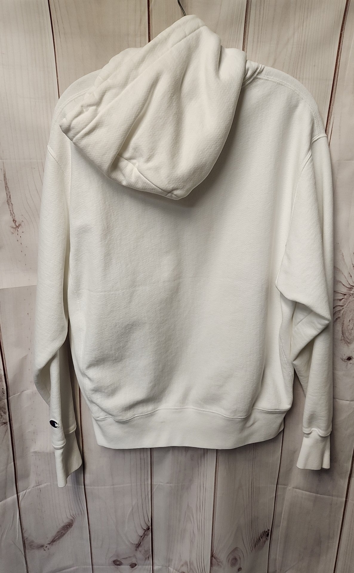 Champion Men's Size L White Sweatshirt