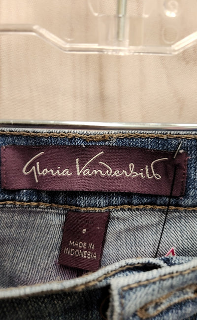 Gloria Vanderbilt Women's Size 29 (7-8) Amanda Blue Jeans