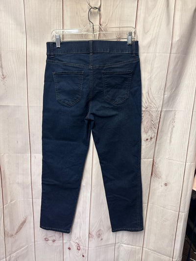 Gloria Vanderbilt Women's Size 10 Petite Short Blue Jeans High Rise Straight