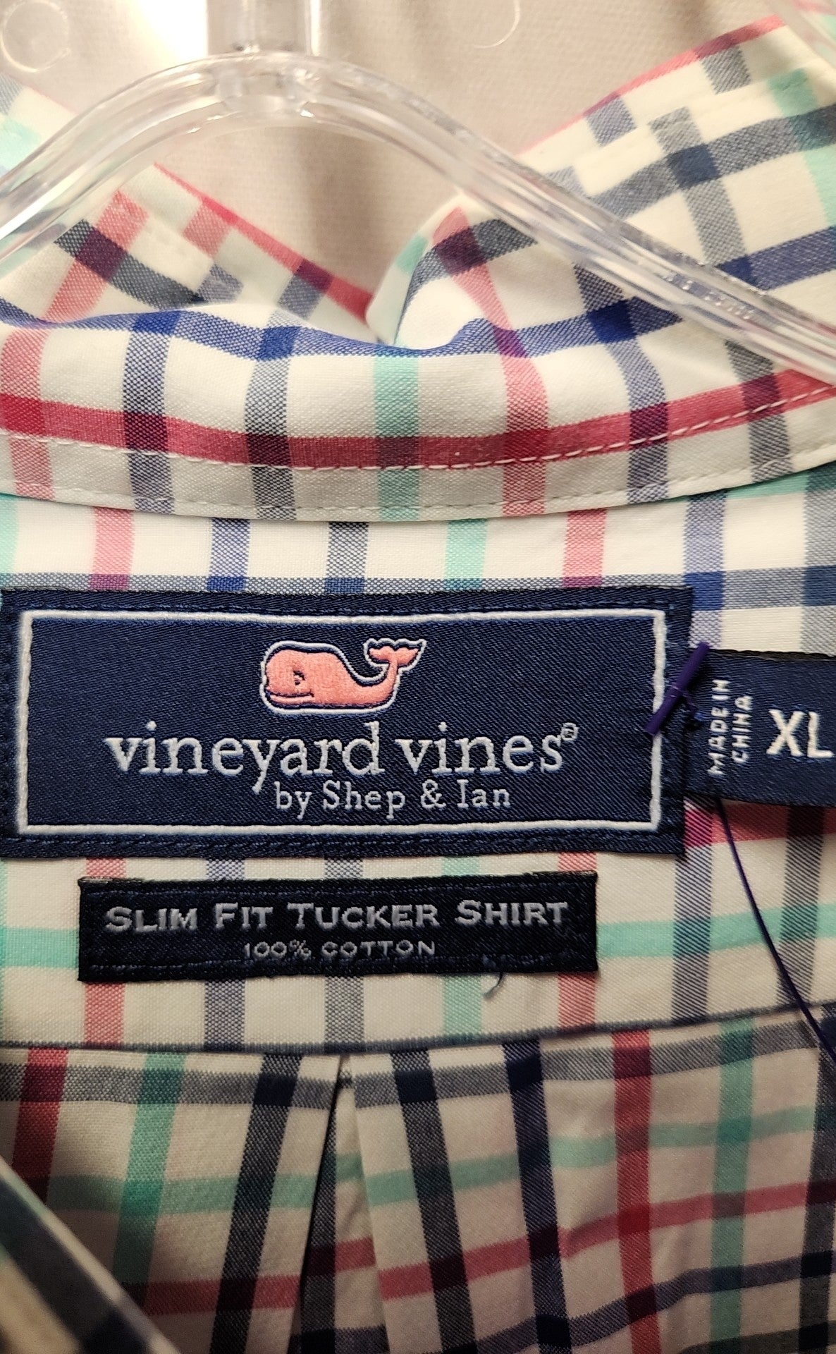 Vineyard Vines Men's Size XL Multi-Color Shirt