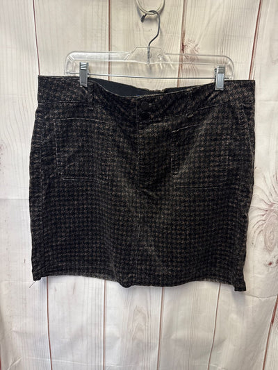 Democracy Women's Size 16 Black & Brown Skirt