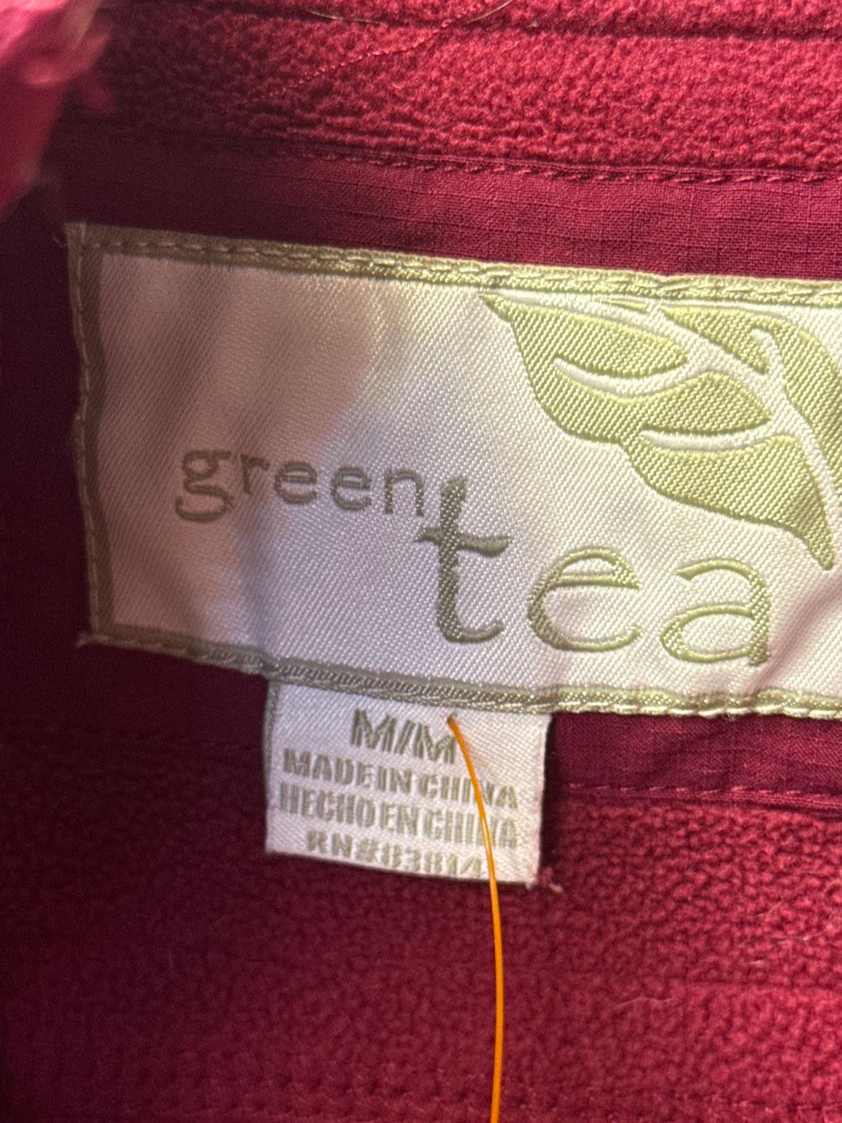 Green Tea Women's Size M Pink Jacket