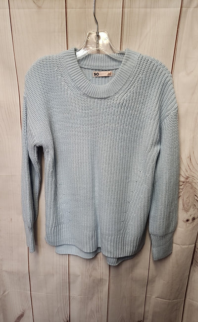 So Women's Size S Light Blue Sweater