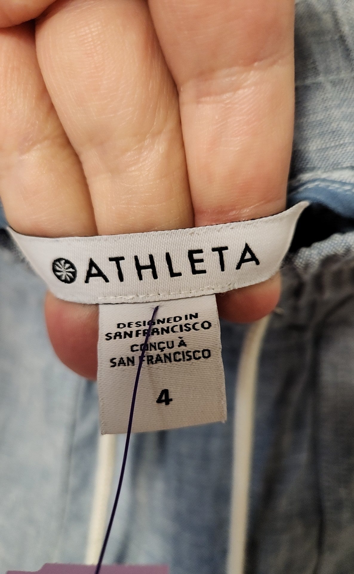 Athleta Women's Size 4 Blue Pants