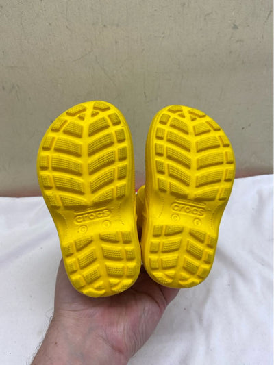 Crocs Boy's Size 6 Yellow Boots