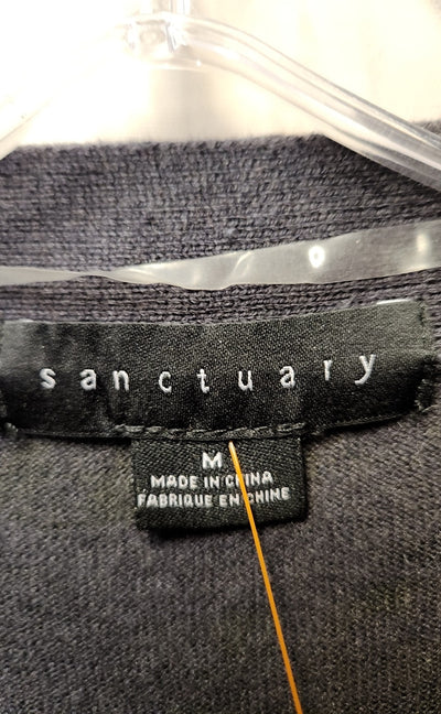 Sanctuary Women's Size M Gray Camo Cardigan
