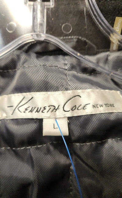 Kenneth Cole Men's Size L Black Coat
