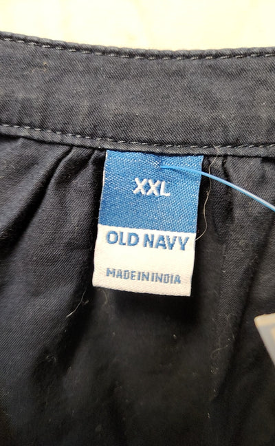 Old Navy Women's Size XXL Navy Long Sleeve Top