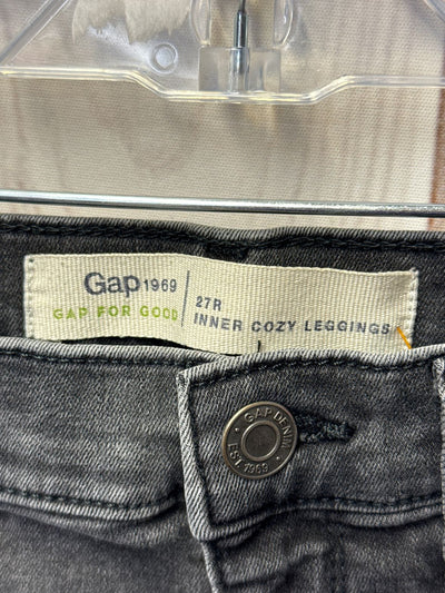 Gap Women's Size 27 (3-4) Black Jeans Inner Cozy Leggings