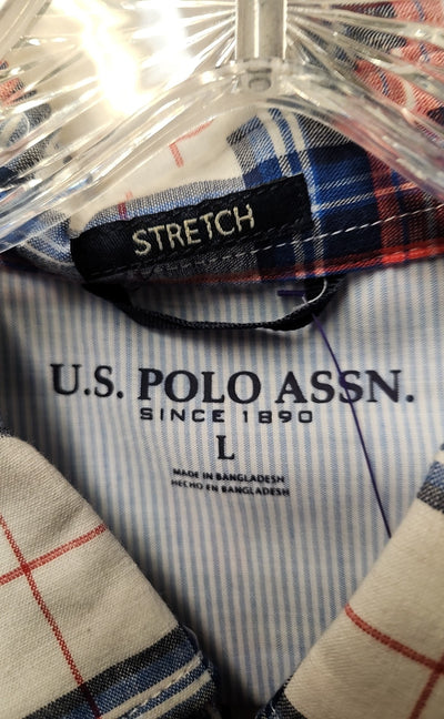 NWT US Polo Assn. Men's Size L Red Shirt