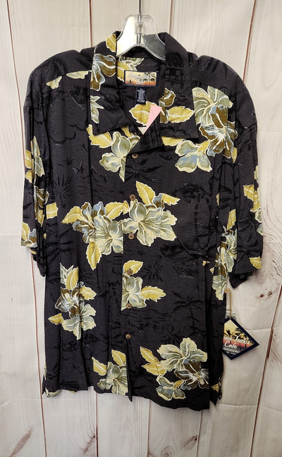 NWT Havana Jack's Cafe Men's Size XL Black Shirt