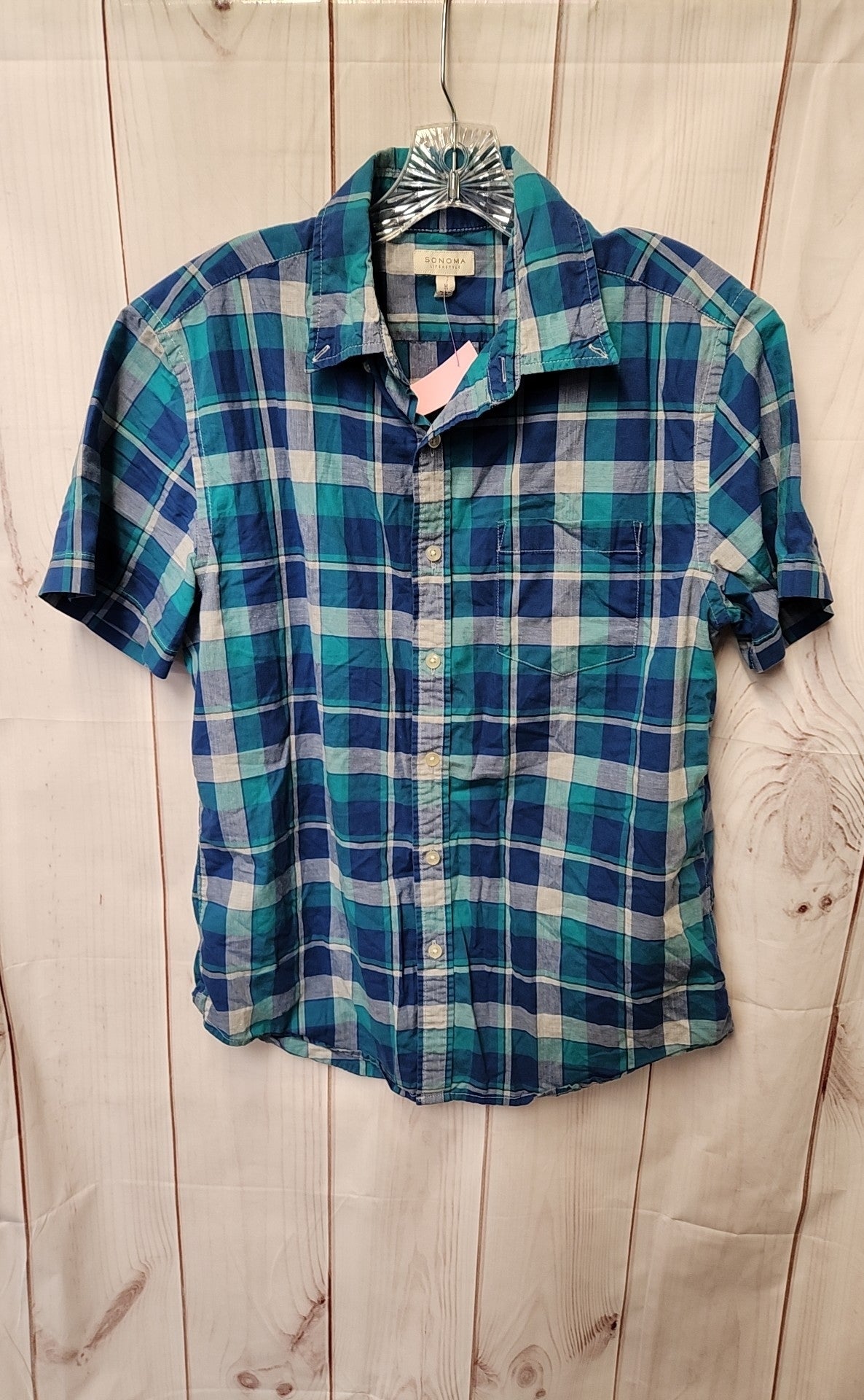 Sonoma Men's Size M Blue Shirt
