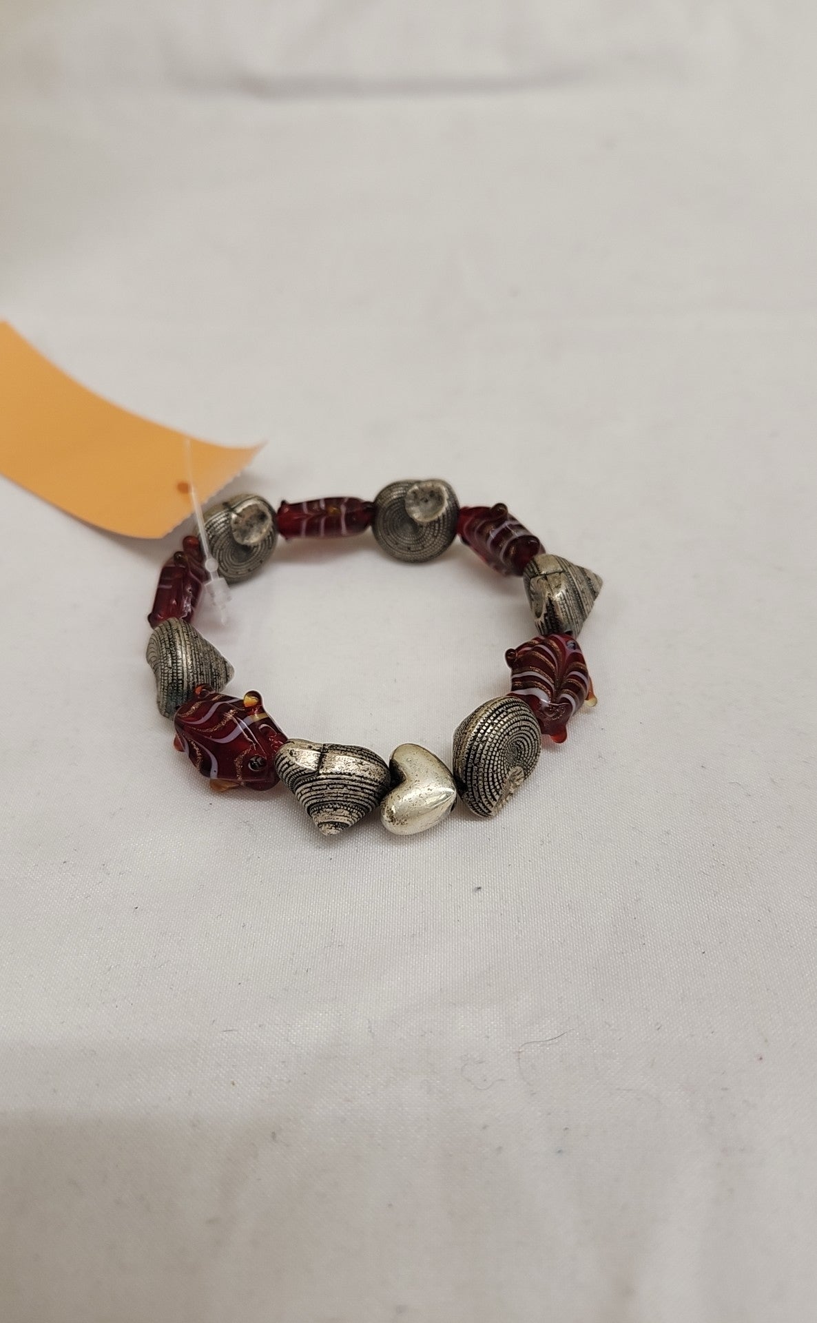 Red Beaded Bracelet