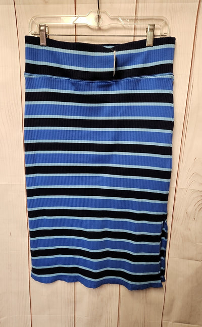 Aerie Women's Size L Blue Skirt NWT