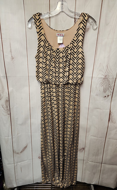 Three pink hearts Women's Size S Peach Dress