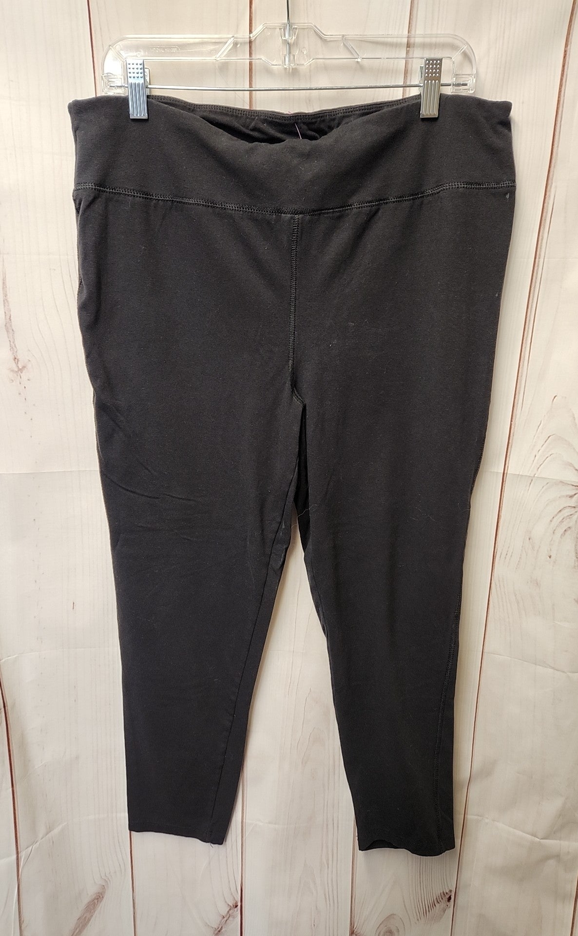 Just My Size Women's Size 2X Black Leggings