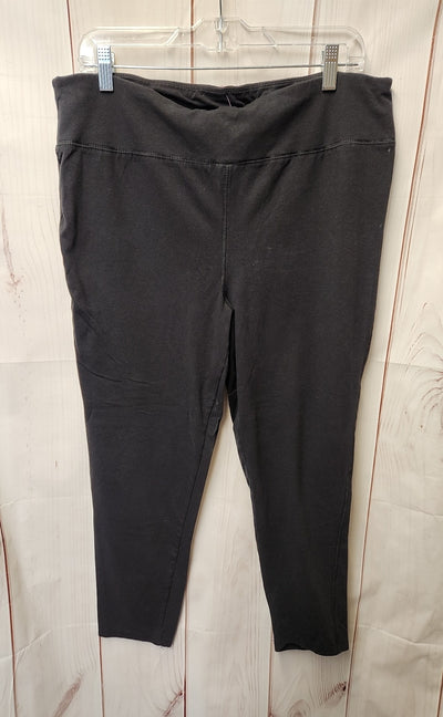Just My Size Women's Size 2X Black Leggings