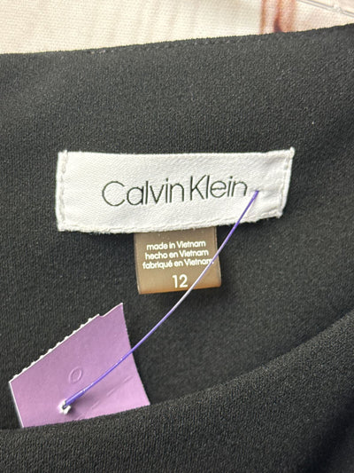 Calvin Klein Women's Size 12 Black Dress