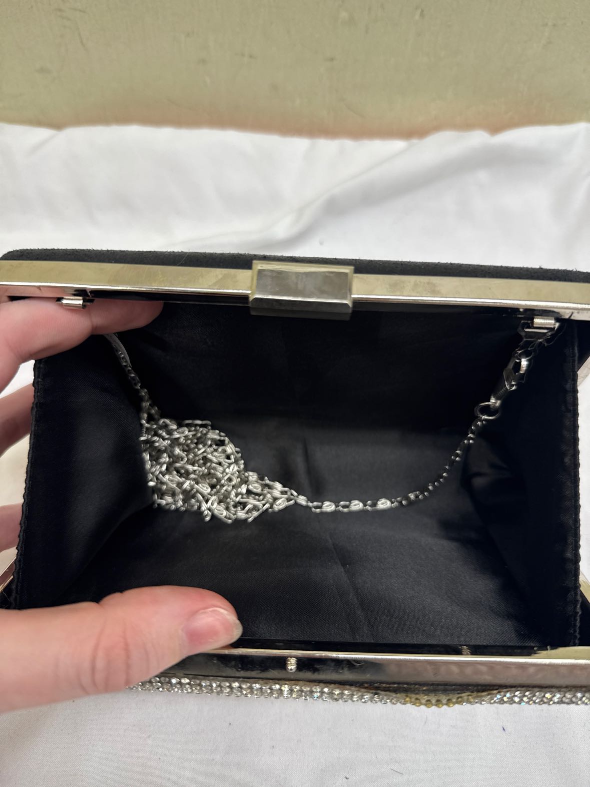 Silver Clutch