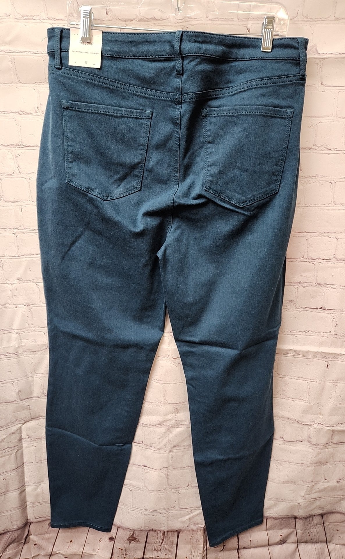 Talbots Women's Size 16 Teal Pants Jegging