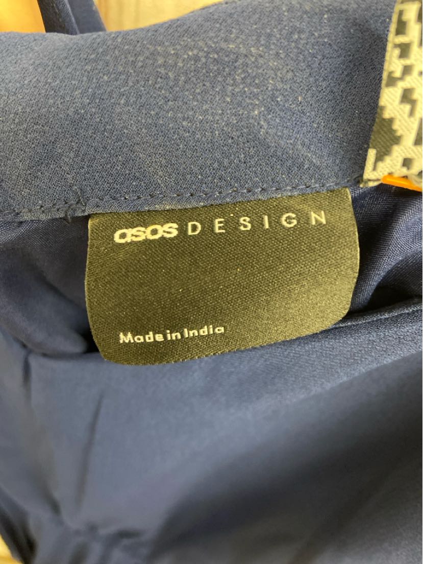 Asos Women's Size 8 Navy Dress