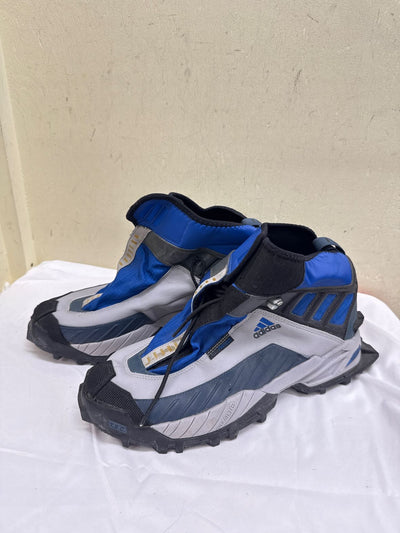 Adidas Men's Size 11-1/2 Blue Alledo Quattro Mountaineering Boots Shoes