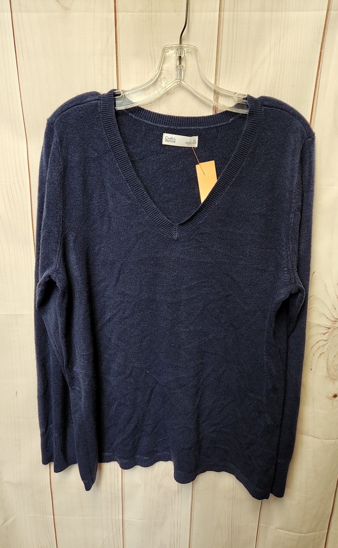 Croft & Barrow Women's Size XL Navy Sweater