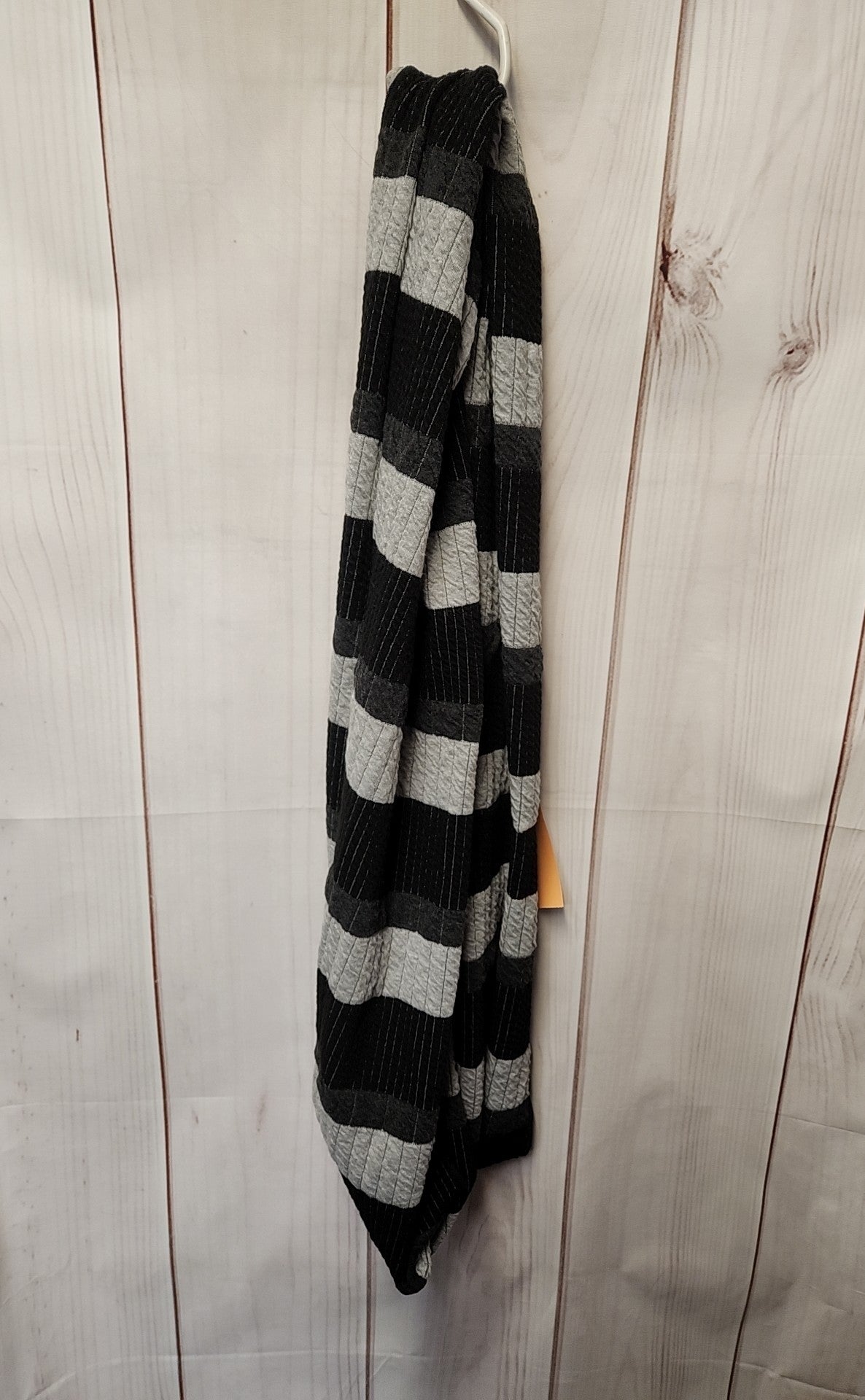 Black & Gray Infinity Scarf