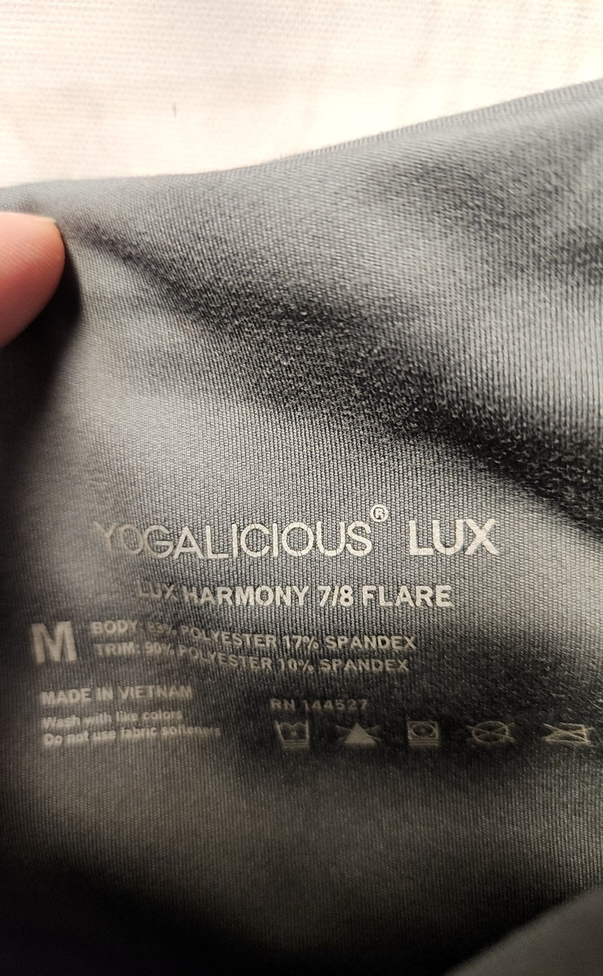 Yogalicious Women's Size M Gray Leggings