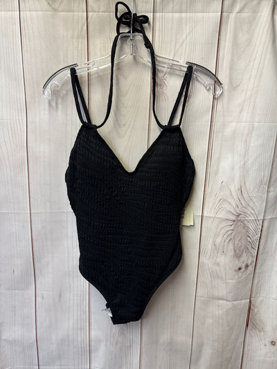 NWT No Boundaries Women's Size M Black Swimsuit