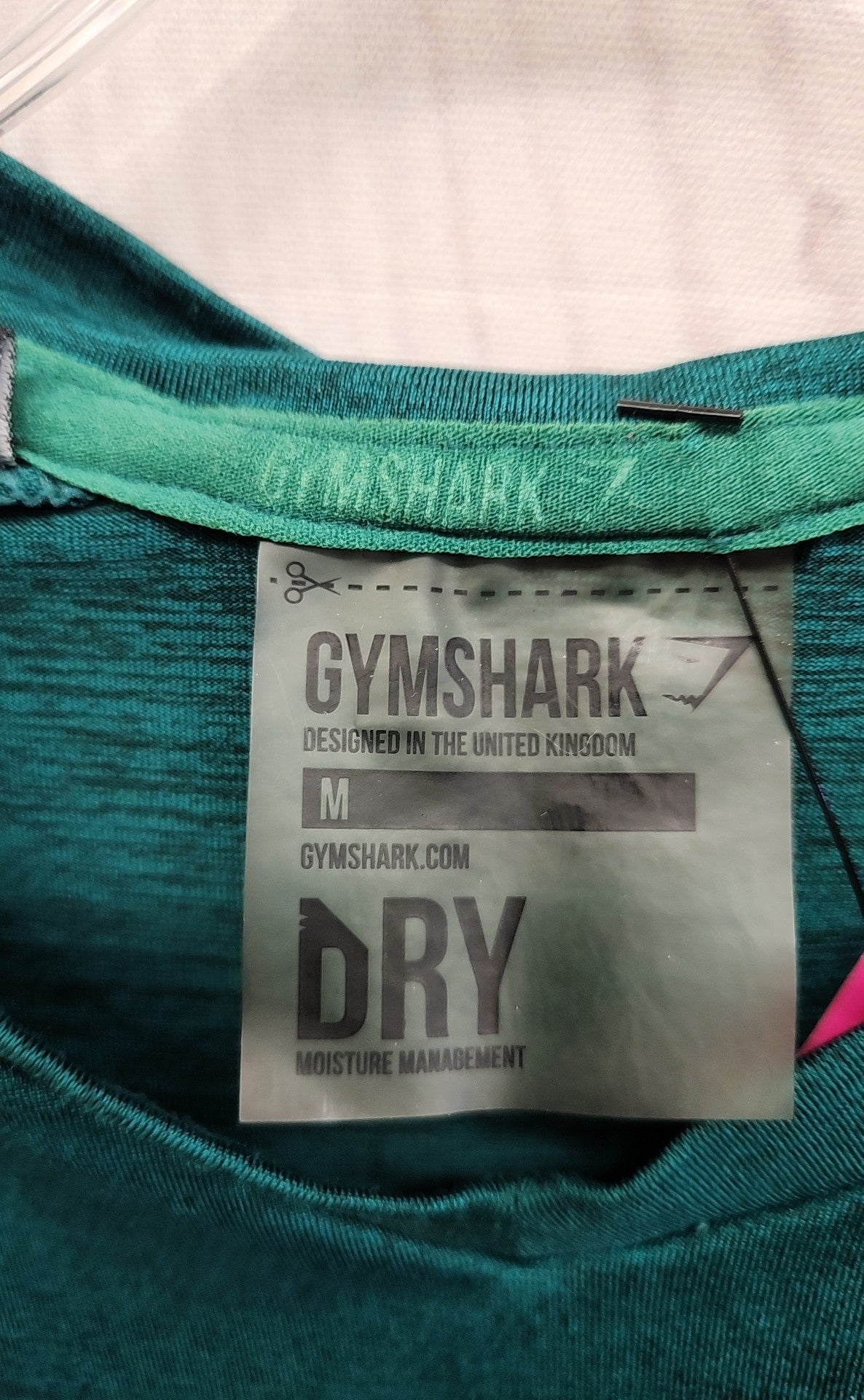 Gymshark Men's Size M Green Shirt