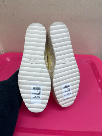 Dr Scholls Women's Size 9 Yellow Flats