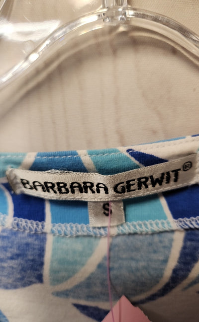 Barbara Gerwit Women's Size S Blue 3/4 Sleeve Top