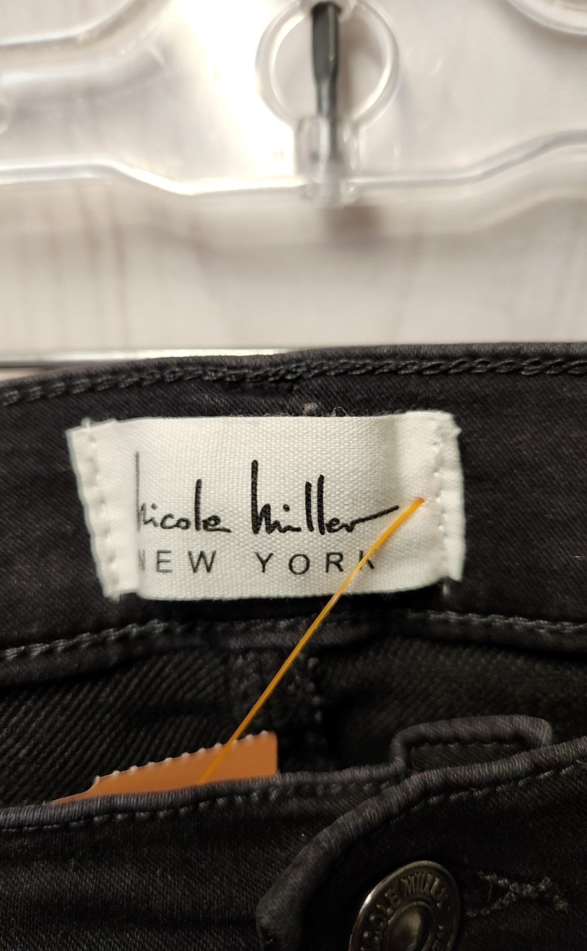 Nicole Miller Women's Size 31 (11-12) Black Jeans Soho High Rise Skinny