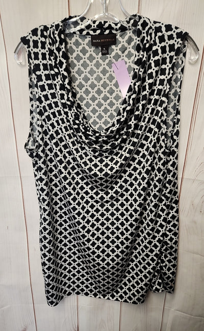 Dana Buchman Women's Size L Black Sleeveless Top