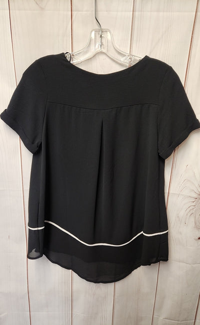 Sienna Sky Women's Size S Black Short Sleeve Top