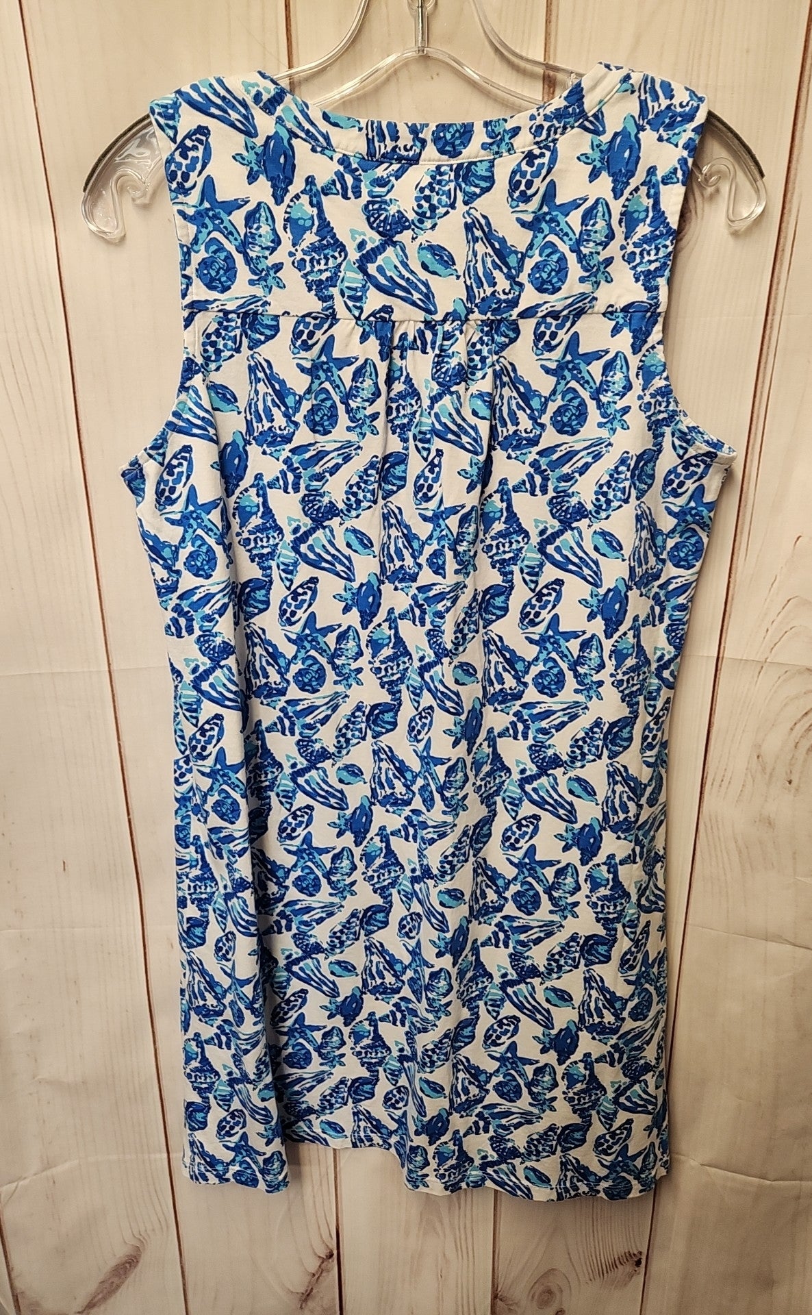 Lilly Pulitzer Women's Size S White & Blue Dress